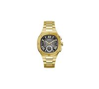 Guess Headline Herren Armbanduhr, Gold, Edelstahlarmband, 5 bar Wasserdichtigkeit - 42 mm Gehäuse, Elegantes Design, GW0572G2 SP