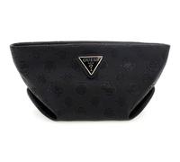 GUESS Helina Top Zip Cosmetic Bag Black Logo