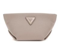 GUESS Helina Top Zip Cosmetic Dark Taupe