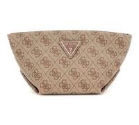 GUESS Helina Top Zip Cosmetic Latte Logo