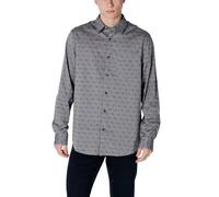 Guess " Hemd Grau Frühling/Sommer Herren - Eleganz und Komfo - Größe: S