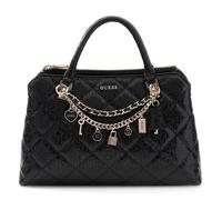 Guess Handtasche Libby – 2 Fächer mit Charms – Damen – Schwarz