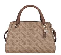 Guess Henkeltasche Noelle II Luxury Satchel (HWBG) latte logo/brown