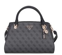 GUESS Noelle Girlfriend Satchel Coal Logo