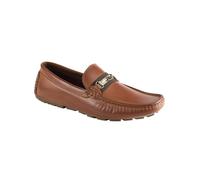 GUESS Herren Aarav Fahrer-Slipper, Cognac 210, 46 EU