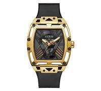 GUESS Herren Armbanduhr Legend GW0500G1 Quarz Gold/Schwarz 44 mm