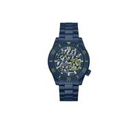 GUESS Herren Analog Quarz Uhr mit Edelstahl Armband GW0488G4
