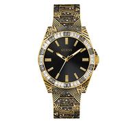 GUESS Herren Analog Quarz Uhr mit Edelstahl Armband GW0496G2