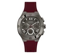 GUESS Herren Analog Quarz Uhr mit Silikon Armband GW0571G4