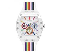 GUESS Herren Uhr Armbanduhr Phoenix GW0720G1 Silicon