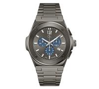 Guess Herren-Armbanduhr Analog Quarz mit Edelstahlarmband Z33003G5MF, grau