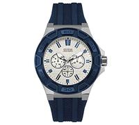 Guess Herren-Armbanduhr Analog Quarz Silikon W0674G4