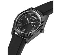 Guess Herren Armbanduhr CONNOISSEUR 42 mm Armband Silikon GW0335G1