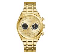 Guess Herren Uhr Armbanduhr DAWSON GW0971G2 Edelstahl goldDefault Title
