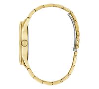 Guess Herren Armbanduhr Dex 44 mm gold, grün GW0626G2