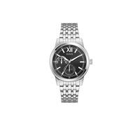 Guess Herren Uhr Armbanduhr EMERSON GW0976G5 Edelstahl silberEdelstahl