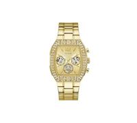Guess Herren Armbanduhr GW1068G2 Phoenix Quantum, 44 mm Edelstahl goldfarben, Chronograph, Quarz, Mineralglas, 5 ATM, Gliederarmband
