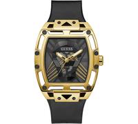 Guess Herren Armbanduhr Legend gold/schwarz GW0500G1 44mm