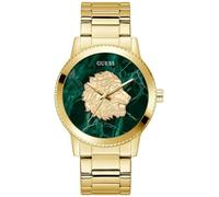 Guess Herren Uhr Armbanduhr MONARCH GW0958G2 Edelstahl gold - Gold