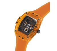 Guess Herren Armbanduhr Multifunktionsuhr Phoenix orange 43 mm GW0203G10