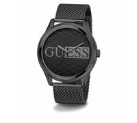 Guess Herren Uhr Armbanduhr REPUTATION GW0710G3 Edelstahl schwarz