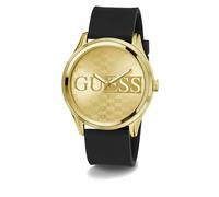 Guess Herren Armbanduhr REPUTATION schwarz, gold 44 mm GW0726G2
