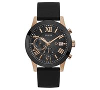Guess Herren Chronograph Uhr Atlas mit Silikonband