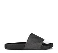 Guess Herren Colico Man Beach Sandal, Schwarz, 43 EU