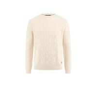 GUESS Herren Evander Cable Sweater, Quicksand, Klein