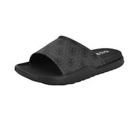Guess Herren Magaria Schiebe-Sandalen, Dunkelgraues Logo Multi 020, 44.5 EU