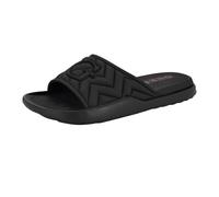 GUESS Herren Moliano Schiebe-Sandalen, Schwarz 001, 44 EU