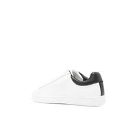 GUESS Herren NOLA Sneaker, Off White Black, 45 EU