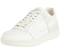 GUESS Herren Sava Low Sneaker, Weiß, 46 EU
