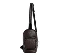 GUESS Herren Sling Crossbody Rucksack Kaffeebraun