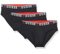 Guess Slip mit elastischem Logo-Bund Modell 'BRIAN' in Black, Größe M