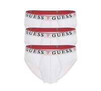 GUESS Brian Hero Brief 3er Pack, A009 - Optic White, Small-Medium