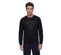 GUESS Regular Fit Sweatshirt mit Logo-Detail Modell 'Audley' in BLACK, Größe XL