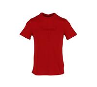 Guess Herren T-Shirt Rot Baumwolle Frühjahr/Sommer 2023 - Größe: XS