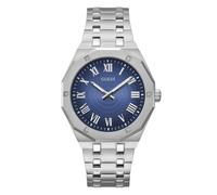 Guess Herren Uhr Armbanduhr ASSET GW0575G4 Edelstahl silber