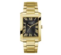 Guess Clyde Herren Armbanduhr in der Farbe Gold mit Armband aus Edelstahl, Wasserdichtigkeit: 3 bar, Gehäusedurchmesser: 34 mm, GW0896G2