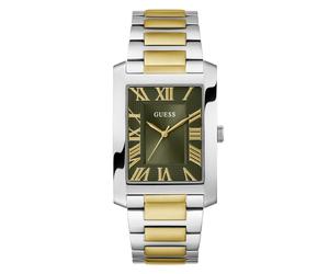 Guess Herren Uhr Armbanduhr Clyde GW0896G3 Edelstahl bicolor