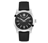 Guess Herren Uhr Armbanduhr CRESCENT GW0628G1 Leder