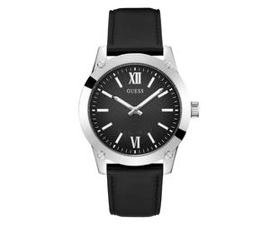Guess Herren Uhr Armbanduhr CRESCENT GW0628G1 Leder