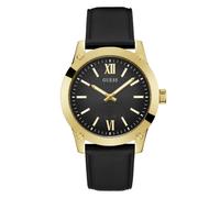 Guess Herren Uhr Armbanduhr CRESCENT GW0628G2 Leder