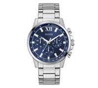 GUESS Herren Uhr Armbanduhr GD Walker GW0900G4 Edelstahl Silber