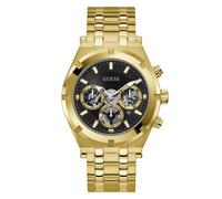 Guess Herren Uhr Armbanduhr Multifunktion CONTINENTAL GW0260G2 Edelstahl gold