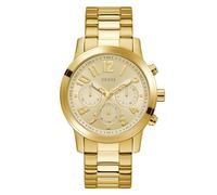 GUESS Herren Uhr Armbanduhr Parker GW1006G2 Edelstahl Gold
