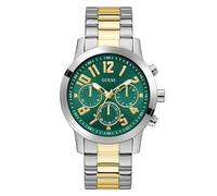 GUESS Herren Uhr Armbanduhr Parker GW1006G4 Edelstahl Bicolor