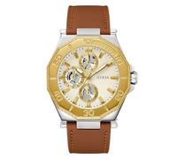 GUESS Herren Uhr Armbanduhr Prime GW0704G1 Leder