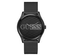Guess Herren Uhr Armbanduhr REPUTATION GW0710G3 Edelstahl schwarz